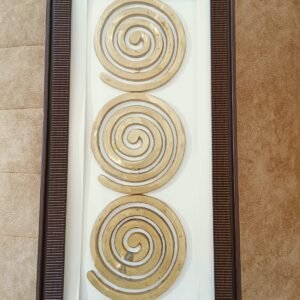 Round Hillex Pure Brass frame